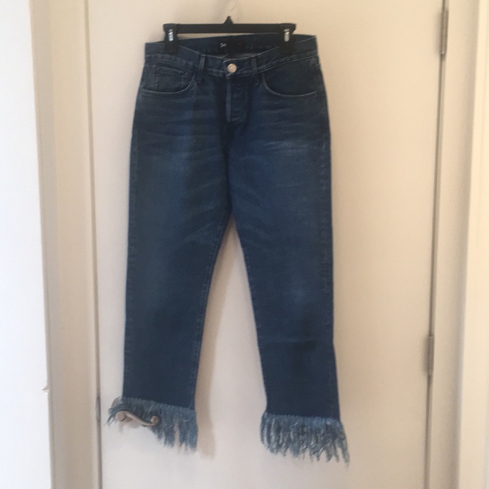 3X1 fringed Jeans. Size 28. Brand New!
